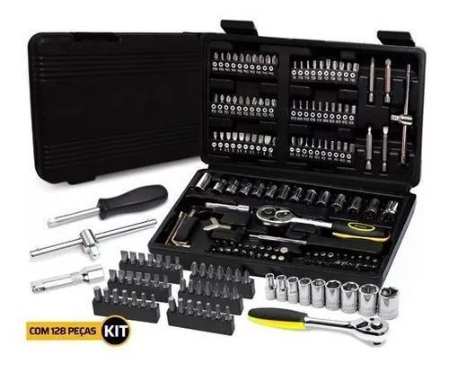 Jogo De Ferramentas Com 128 Peças 05774 - Titanium - Kit